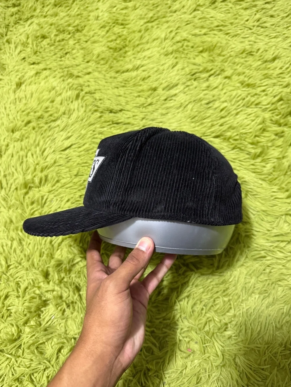 Vintage NHL Los Angeles Kings Corduroy Black SnapBack Hat